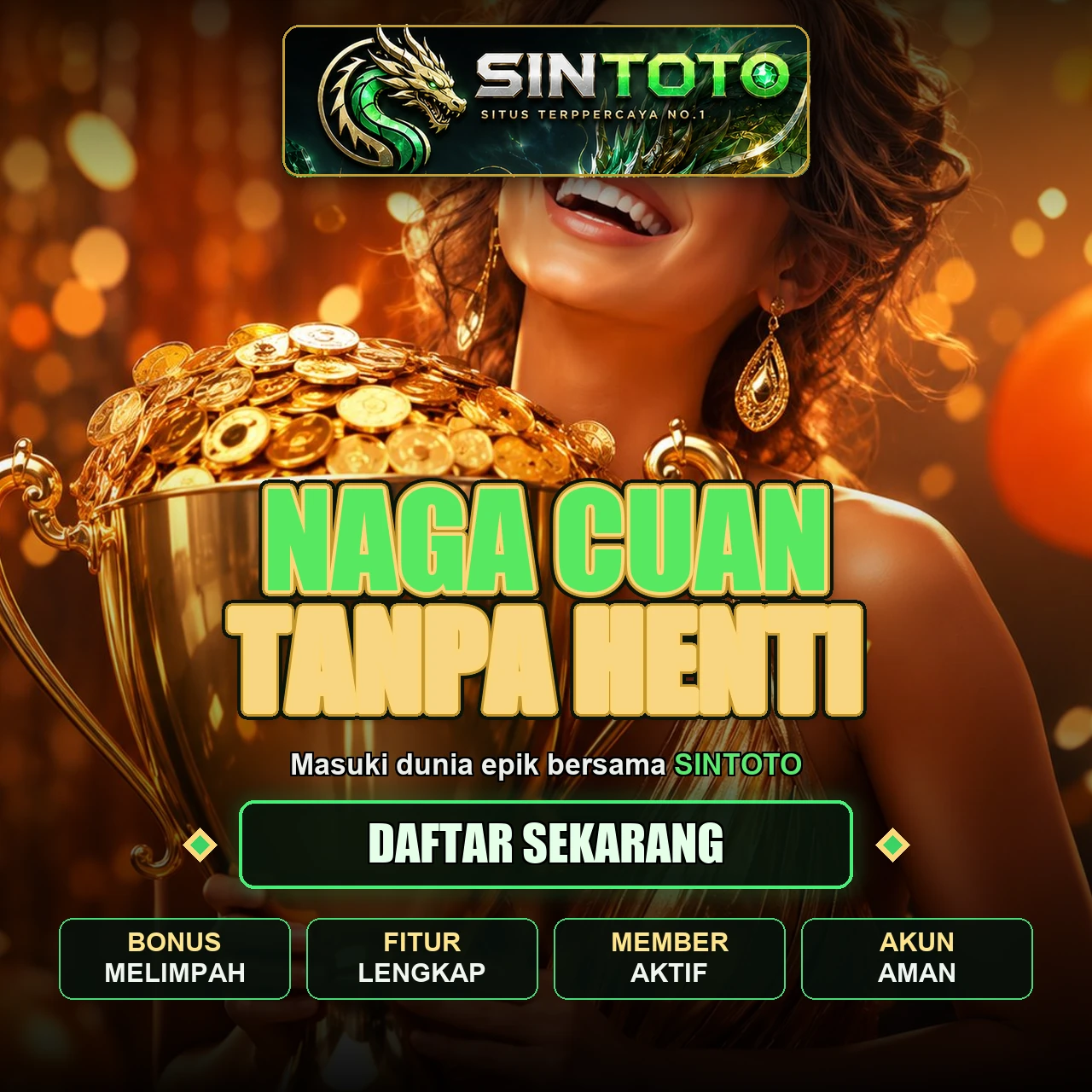 Banner SINTOTO rekomendasi situs slot online Indonesia dengan akses cepat dan praktis